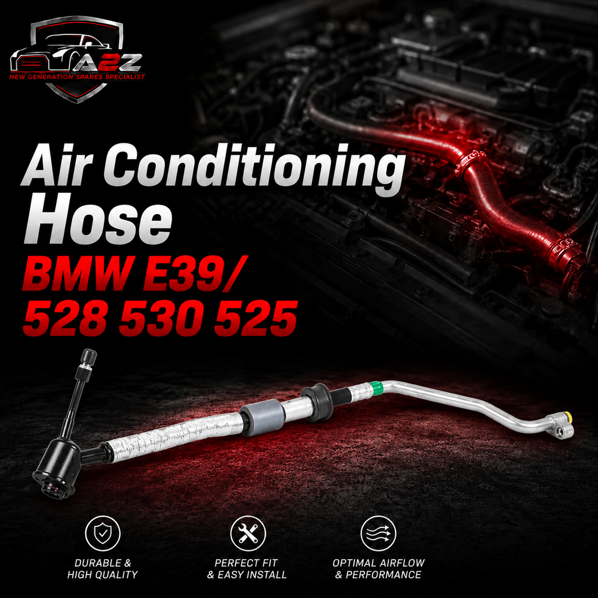 Air Conditioning Hose 64538384859 64536907760 64538377108 64538378145 64538379896 64538386970 Compatible With BMW E39/ 528 530 525