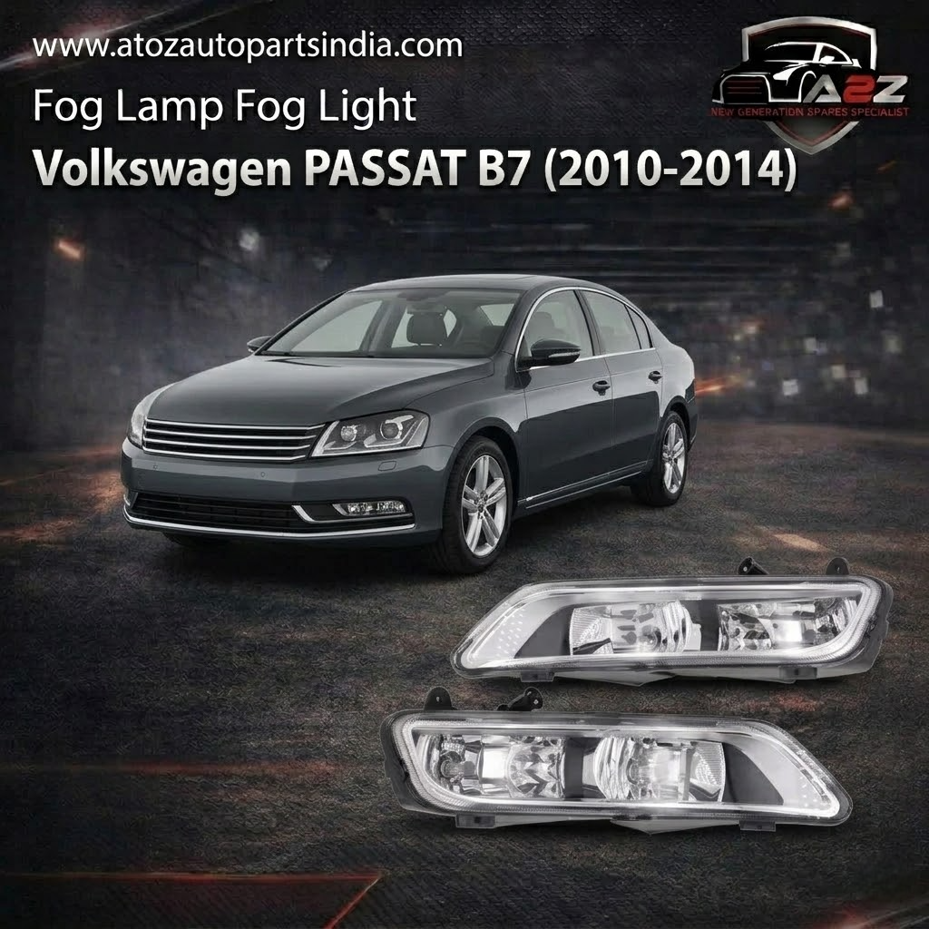Fog Lamp Left 3AD941661 & Right 3AD941662 3AA941661B 3AA941661G Compatible With Volkswagen PASSAT B7 (362) (2010-2014) Tag No.164