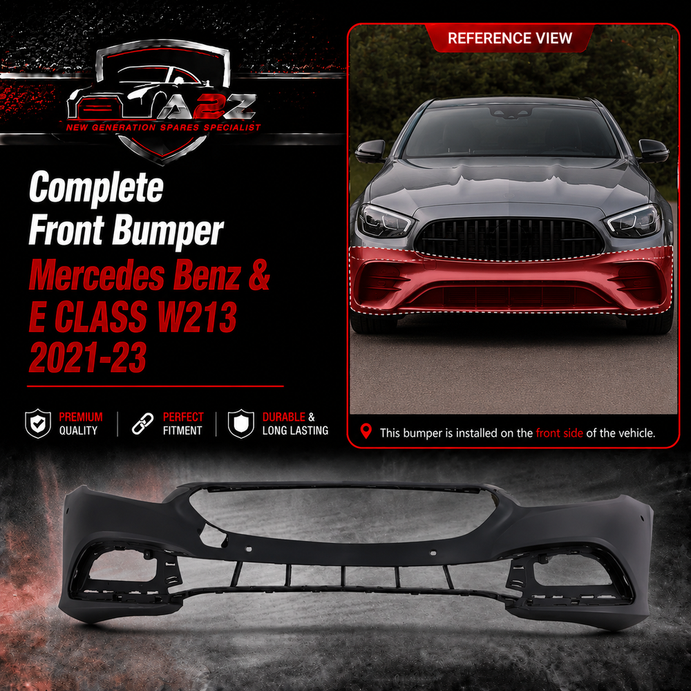 Complete Front Bumper A2138851203 Compatible With Mercedes Benz & E CLASS W213 2021-23 Tag No.351