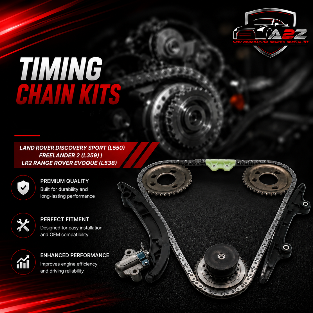 Timing Chain Kits Complete LR000663 Compatible with LAND ROVER DISCOVERY SPORT (L550) FREELANDER 2 (L359) | LR2 RANGE ROVER EVOQUE (L538)
