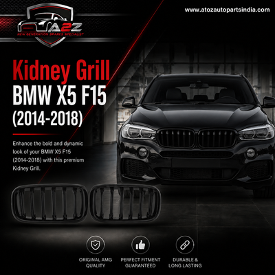 Kidney Grill Set 51137294486=R.H, & 51137294485=L.H  Compatible With BMW X5 F15  Tag 46