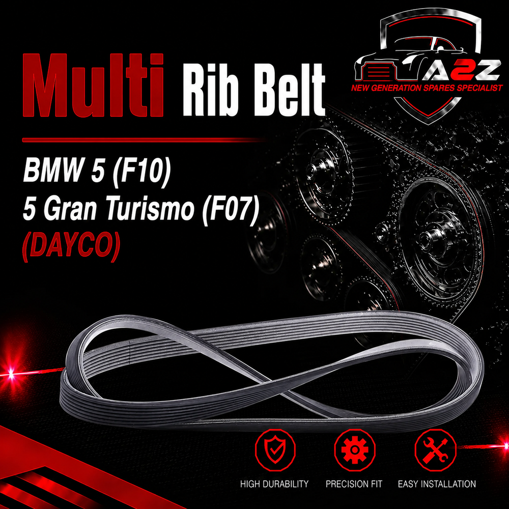 Fan Belt 7DPK1884 11287808106 11288477789 7808106 Compatible With BMW 5 (F10) 5 Gran Turismo (F07) (DAYCO)