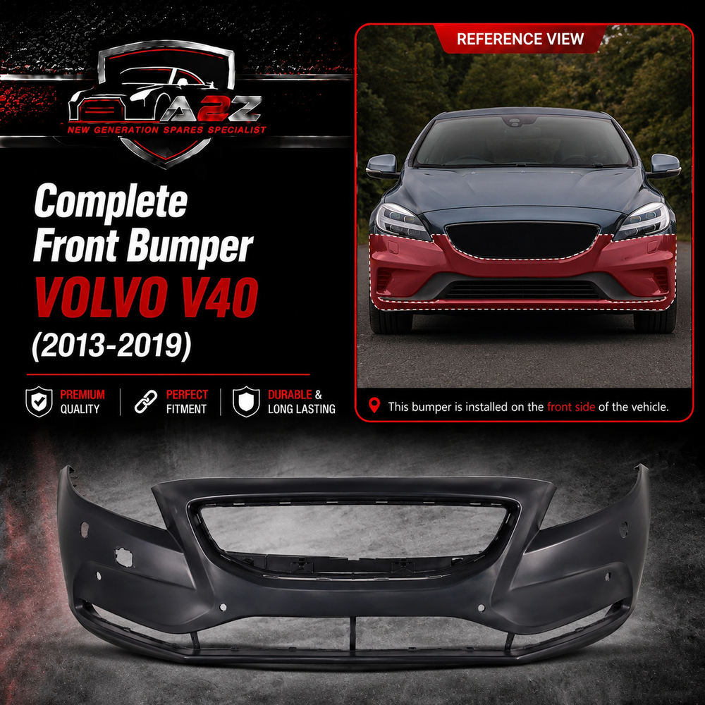 Front Bumper 39820412 Compatible With VOLVO V40 (2013-2019) Tag No.901