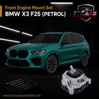 Front Engine Mount Set Compatible With BMW X3 F25 (PETROL) Engine Mount Left 22116785711 & Right 22116785712