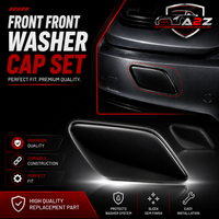 Front Washer Cap Set Left 39883906 & Right 39883918 Compatible With Volvo XC70 (2008-16)