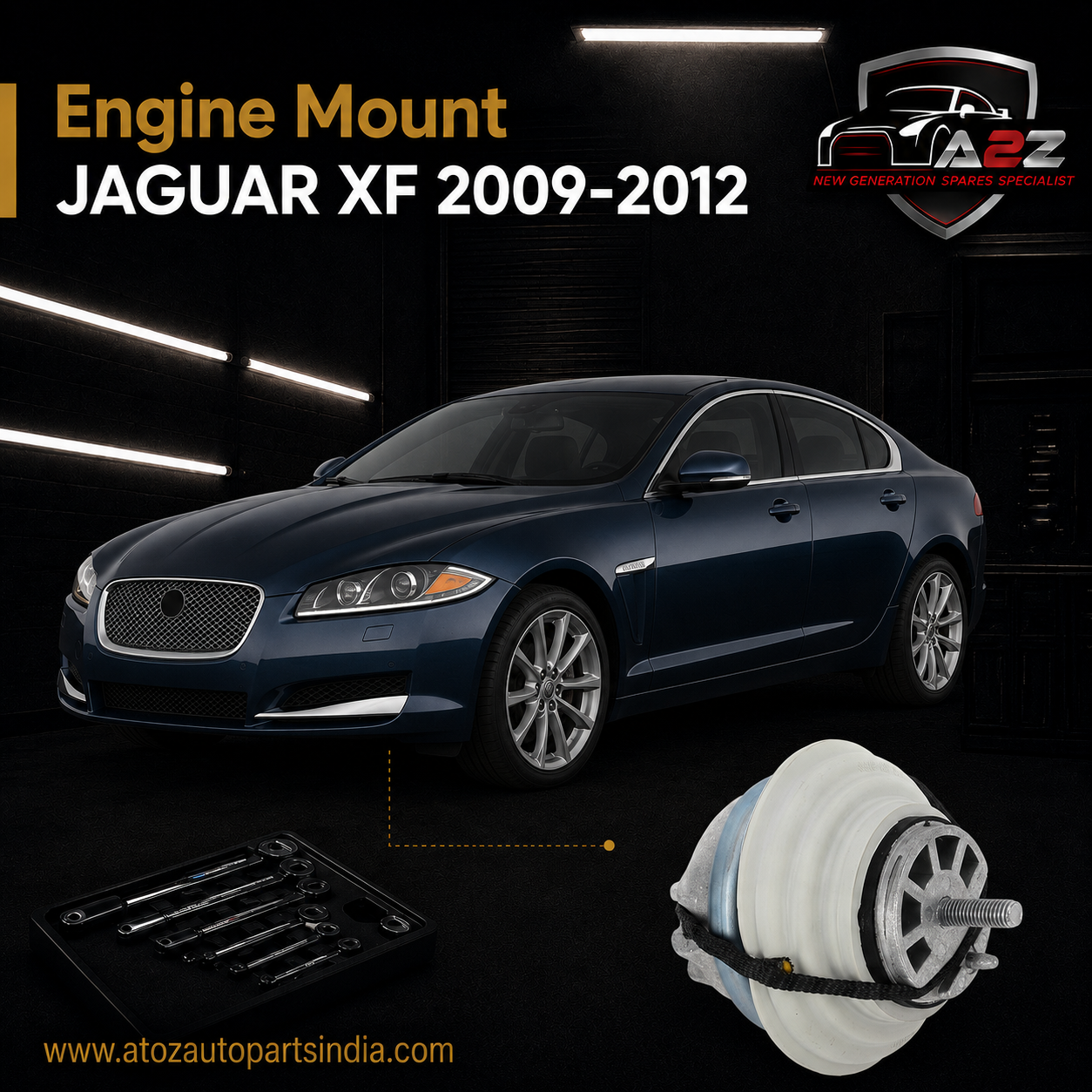 Engine Mount  C2Z2930 Compatible With JAGUAR XF 2009-2012