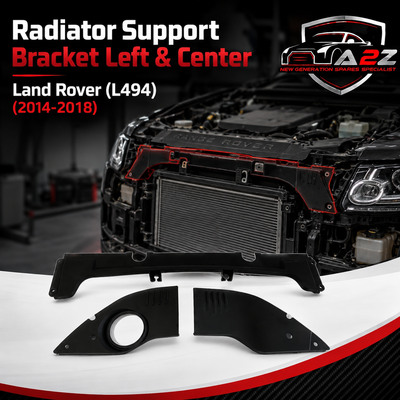 Radiator Support Bracket Left  & Center LR040698 & Right LR040701 Compatible With Land Rover (L494) (2014-2018) Tag No.3209