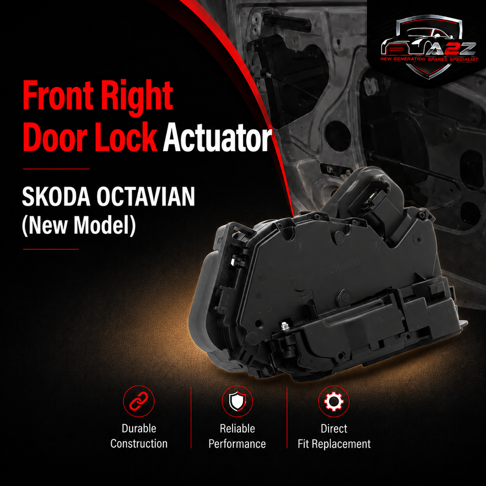 Front Right Door Lock Actuator 5E2837016A Compatible With SKODA OCTAVIAN (New Model)