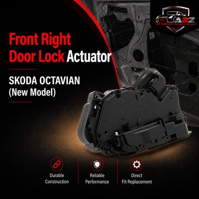 Front Right Door Lock Actuator 5E2837016A Compatible With SKODA OCTAVIAN (New Model)
