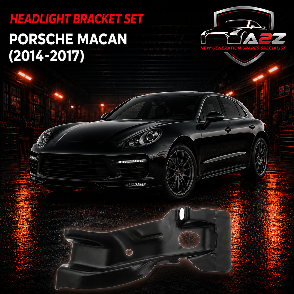 Headlight Bracket Set Right 95B805832 & Left 95B805831 Compatible With Porsche Macan (2014-2017) Tag No.247