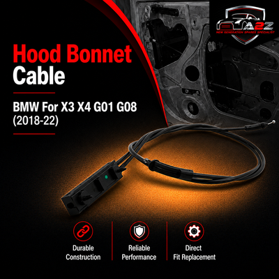 Hood Bonnet Cable 51237397502  Compatible With BMW  For X3 X4 G01 G08 (2018-22)