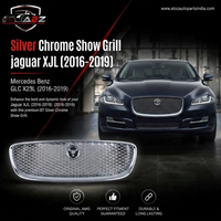 Silver Chrome Show Grill Compatible With jaguar XJL (2016-19)
