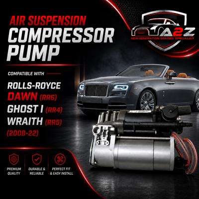 Air Suspension Compressor Pump 37206886059 & 37206850319 Compatible With ROLLS-ROYCE DAWN (RR6) GHOST I (RR4) WRAITH (RR5)