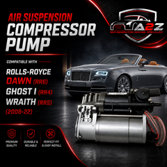 Air Suspension Compressor Pump 37206886059 & 37206850319 Compatible With ROLLS-ROYCE DAWN (RR6) GHOST I (RR4) WRAITH (RR5)