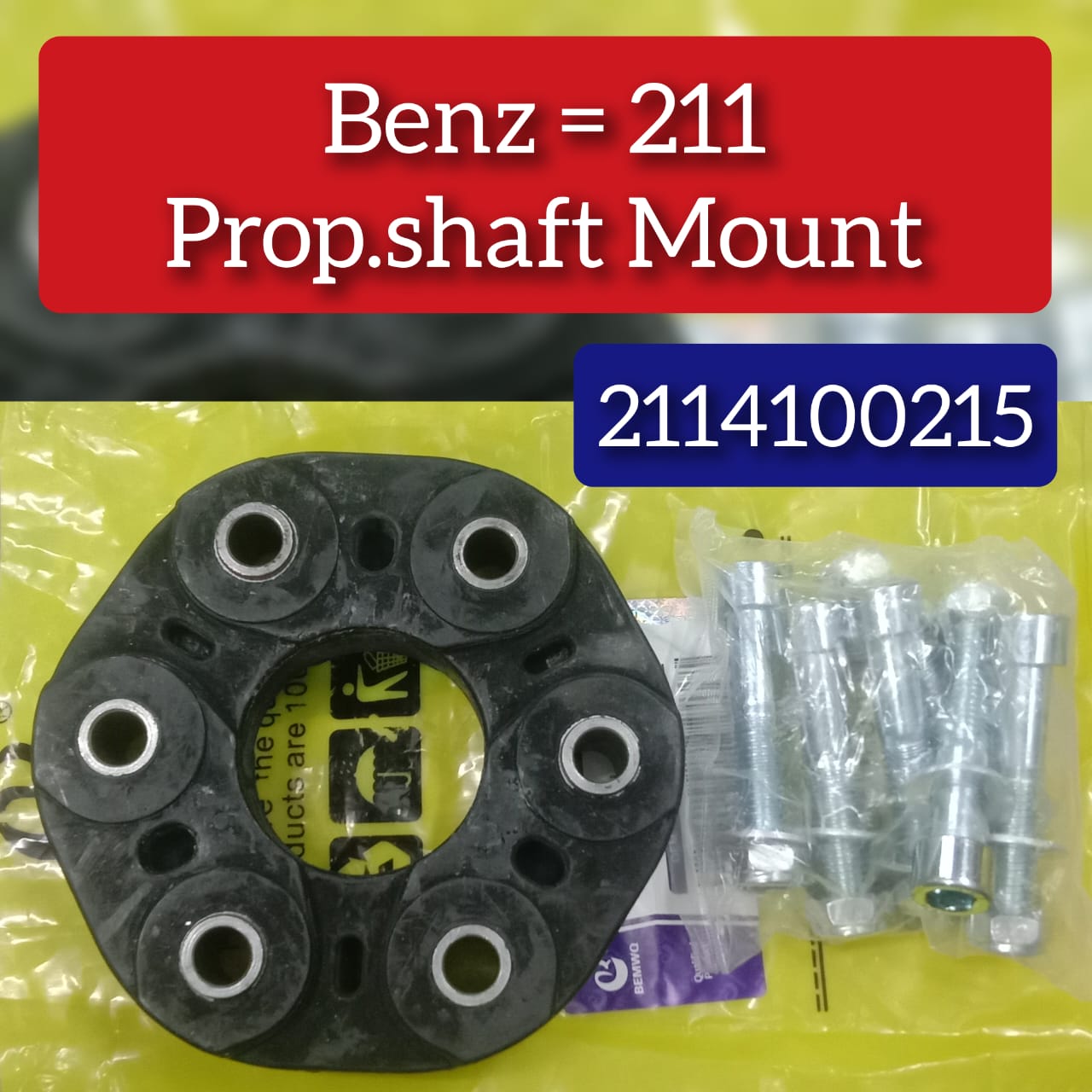 Drive Shaft Flex Joint 2114100215 2114100415 Compatible With MERCEDES-BENZ C-CLASS W204 & E-CLASS W211 W212