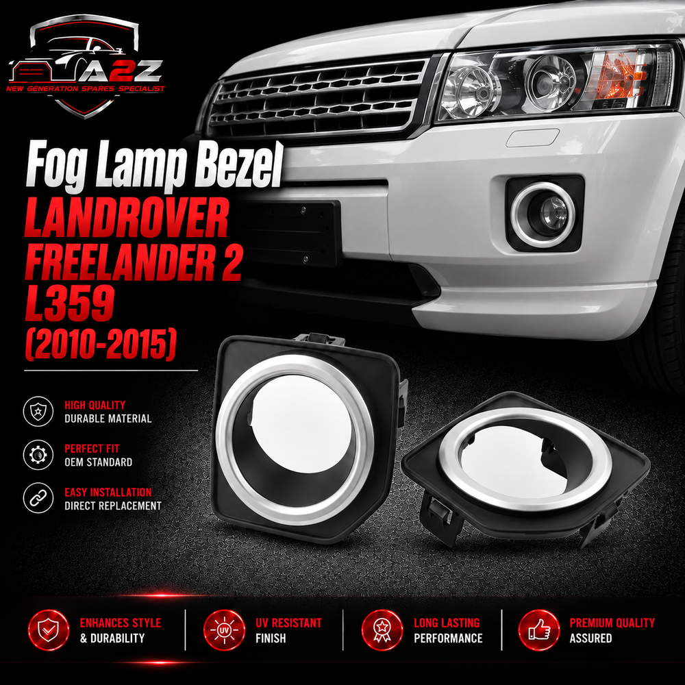 Fog Lamp Bezel Left LR040783 Right LR040784 Compatible With LANDROVER  FREELANDER 2 (L359) | LR2 Tag No.605