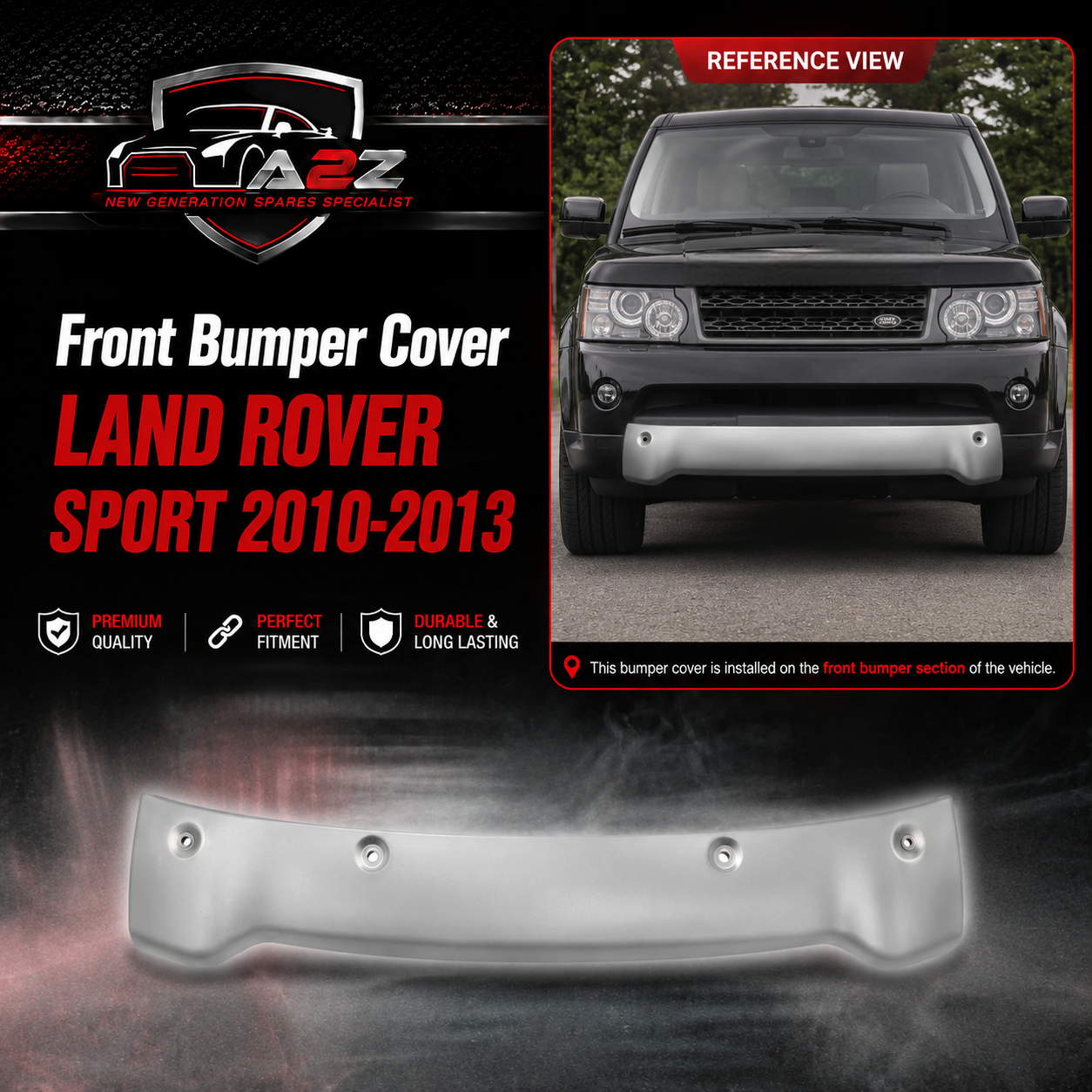 Front Bumper Cover LR015079 Compatible With LAND ROVER SPORT 2010-2013