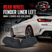 Rear Wheel Fender Liner Left 51718494391 & Right 51718494392 Compatible With BMW 3 Series G20 G28 (2020) Tag No.99,100