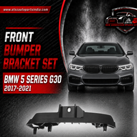 Front Bumper Bracket Left 51117385349 & Right 51117385350 Compatible With BMW 5 Series G30 2017-2021 Tag No.1621