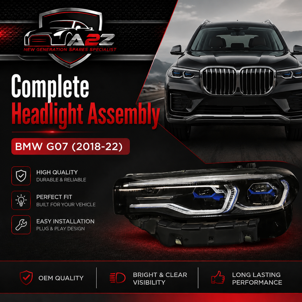 Complete Headlight Set Left 63119852961 & Right 63119852962 Compatible With BMW G07 (2018-22)