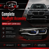 Complete Headlight Set Left 63119852961 & Right 63119852962 Compatible With BMW G07 (2018-22)