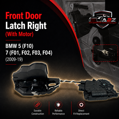 Front Door Latch Right (With Motor) 51215A36E18 & 51217185690 Compatible With BMW & 5 (F10) 7 (F01, F02, F03, F04)