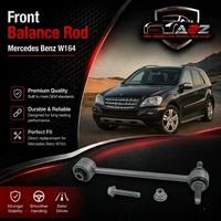 Front Balance Rod Ball Head Left 1663200789 1663201100 A1663201100 Right 1663200889 Compatible With MERCEDES BENZ FOR GL CLASS W164