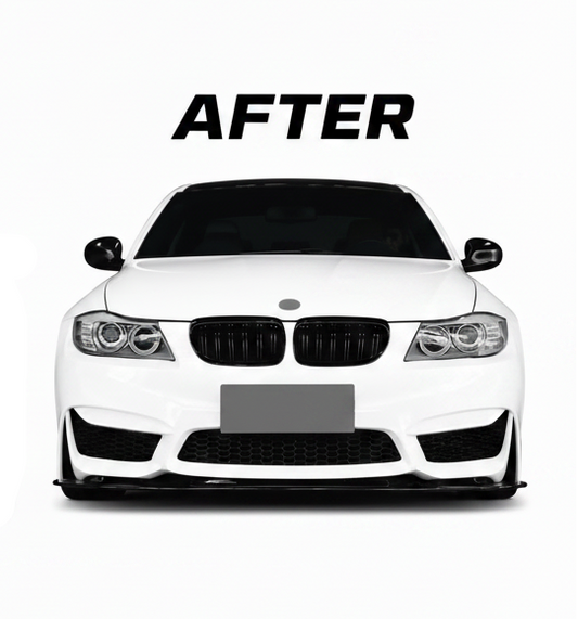 Complete Body Kit Front FBK425 Compatible With BMW 3 Series E90 Upgrade to BMW E90 To M4