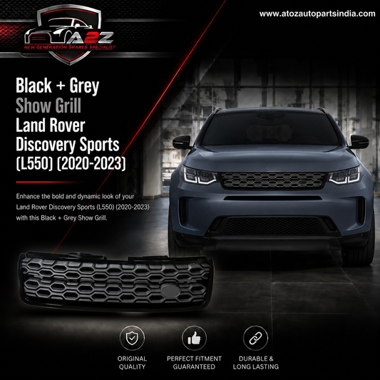 Black + Grey Show Grill Compatible With Land Rover Discovery Sports (L550) (2020-2023) Tag No.14