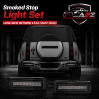 Smoked Stop Light Set Compatible With Land Rover Defender L633 (2020-2024)
