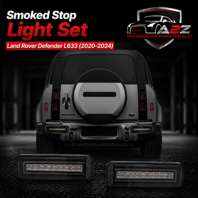 Smoked Stop Light Set Compatible With Land Rover Defender L633 (2020-2024)