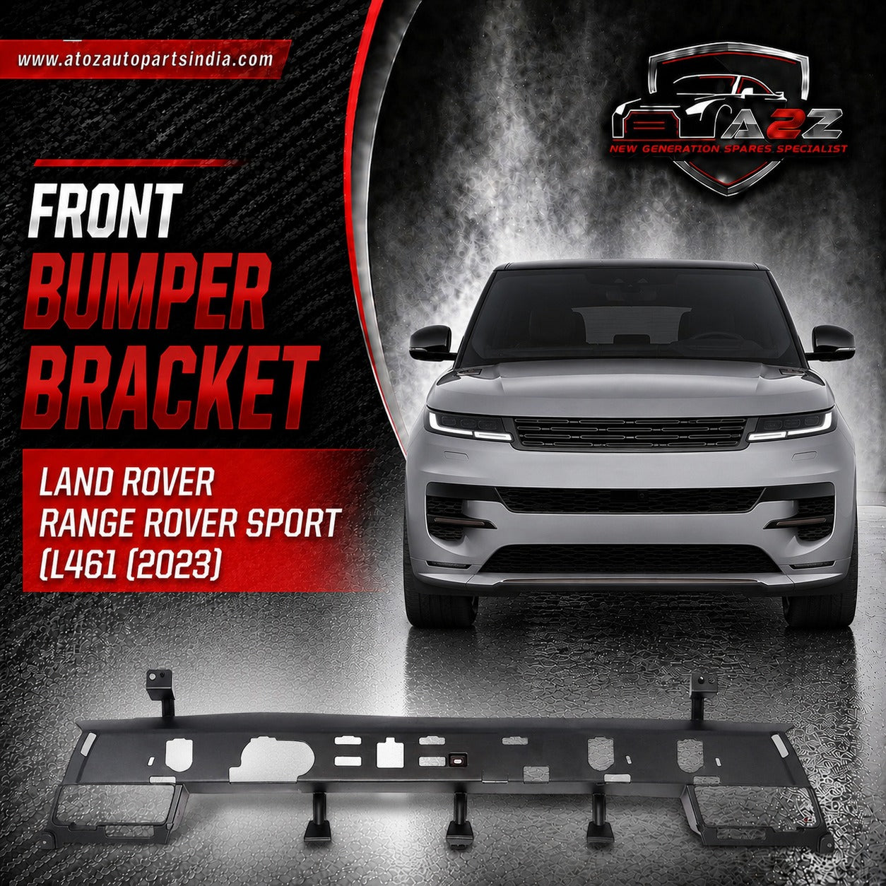 Front Bumper Bracket LR099464 Compatible With LAND ROVER SPORT