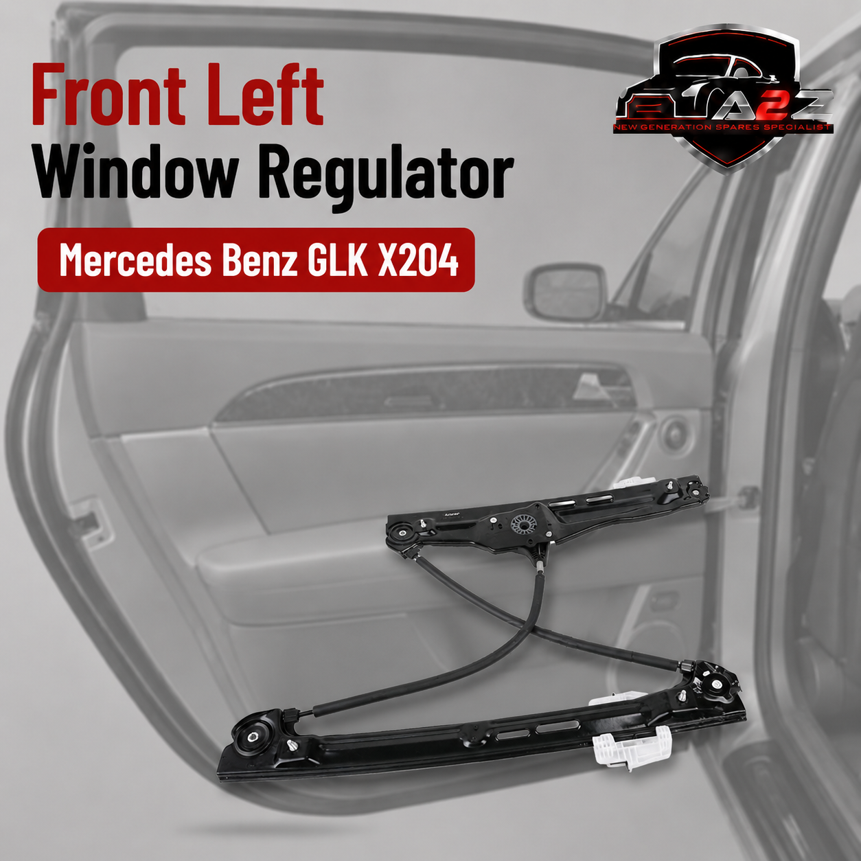 Front Left Window Regulator 2047201979 Compatible With Mercedes Benz GLK X204