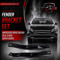 Fender Bracket Left 1566280114 & Right 1566280214 Compatible With Mercedes Benz (W156) GLA_Class (2014-2020) Tag No.548
