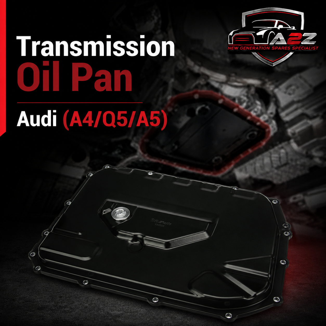 Transmission Oil Pan 0B5321361C 0B5321361 0B5321361B Compatible With Audi (A4/Q5/A5)