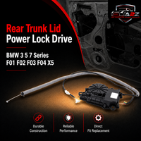Rear Trunk Lid Power Lock Drive 51247191213 Compatible With BMW 3 5 7 Series F01 F02 F03 F04 X5
