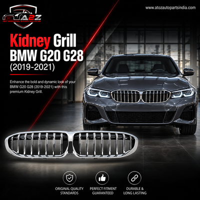Kidney Grill 51137449432 Compatible With  BMW 3 Series G20 G28 (2019-21) Tag 106