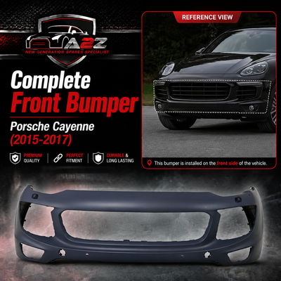 Complete Front Bumper 95850521717 Compatible With Porsche Cayenne (2015-2017) Tag No.151