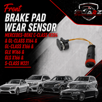 Brake Pad Wear Sensor 2205401517 2205401517 A1645401017 A2205401517 Compatible With MERCEDES-BENZ C-CLASS W204 & GL-CLASS X164 & GL-CLASS X166 & GLE W166 & GLS X166 & S-CLASS W221