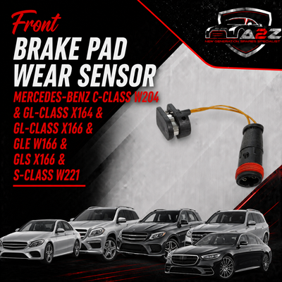 Brake Pad Wear Sensor 2205401517 2205401517 A1645401017 A2205401517 Compatible With MERCEDES-BENZ C-CLASS W204 & GL-CLASS X164 & GL-CLASS X166 & GLE W166 & GLS X166 & S-CLASS W221