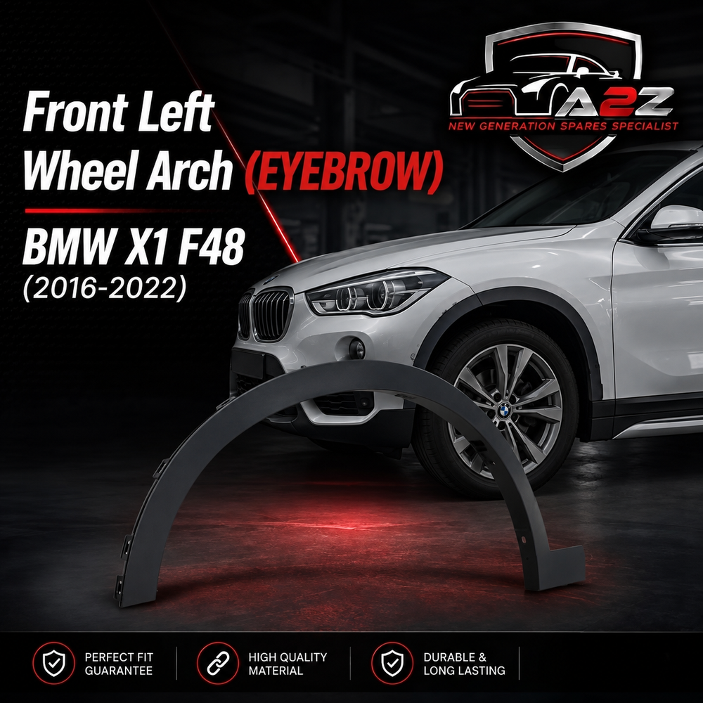 Front Left Wheel Arch (EYEBROW) 51777332337 Compatible With BMW X1 F48 2016-2022 Tag-EY-21