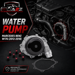 Water Pump 6512000501 6512004300 6512008301 6515000501 Compatible With Marcedes Benz A-CLASS (W176) & CLA Coupe (C117) & GLA-CLASS (X156) Tag-W-80