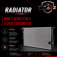 Radiator 17117600520 17118678027 Compatible with BMW 3 Series F30 & 3 Gran Turismo F34