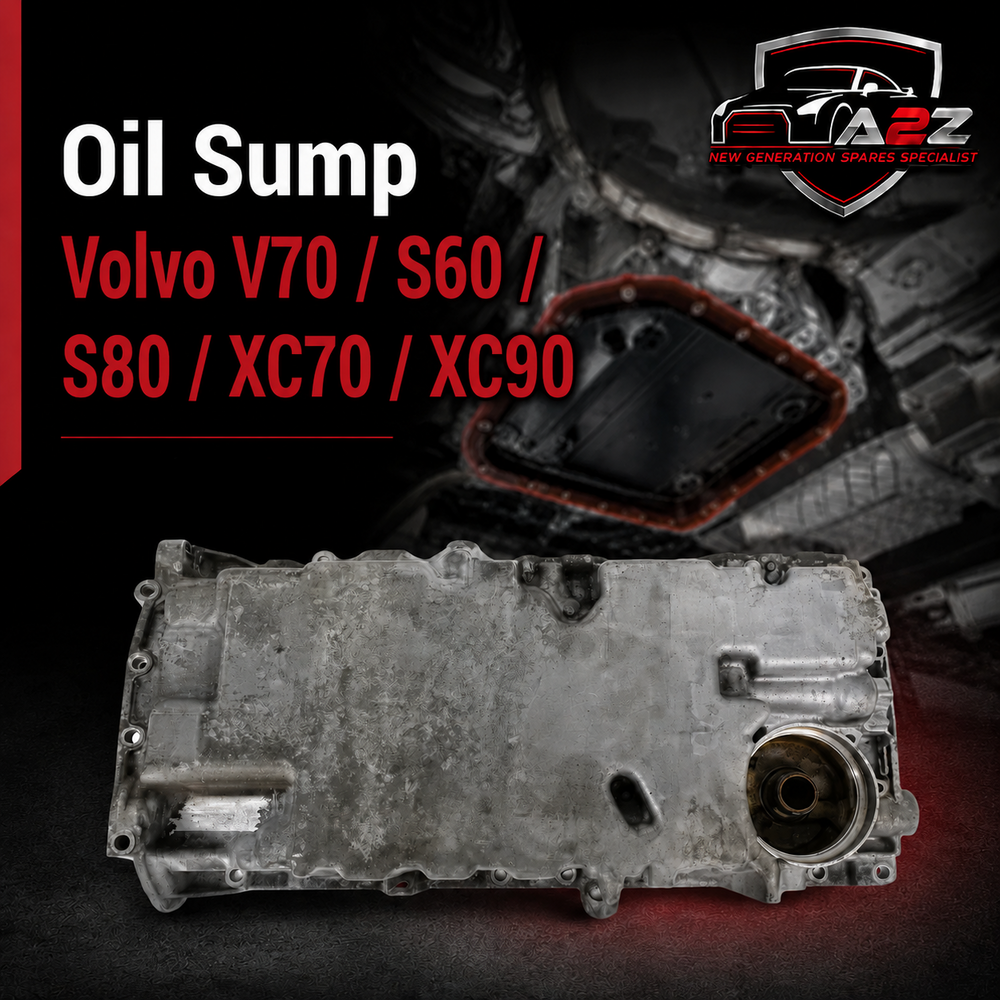 Oil Sump 30777698 30750655 1275868 Compatible With Volvo V70 / S60 / S80 / XC70 / XC90