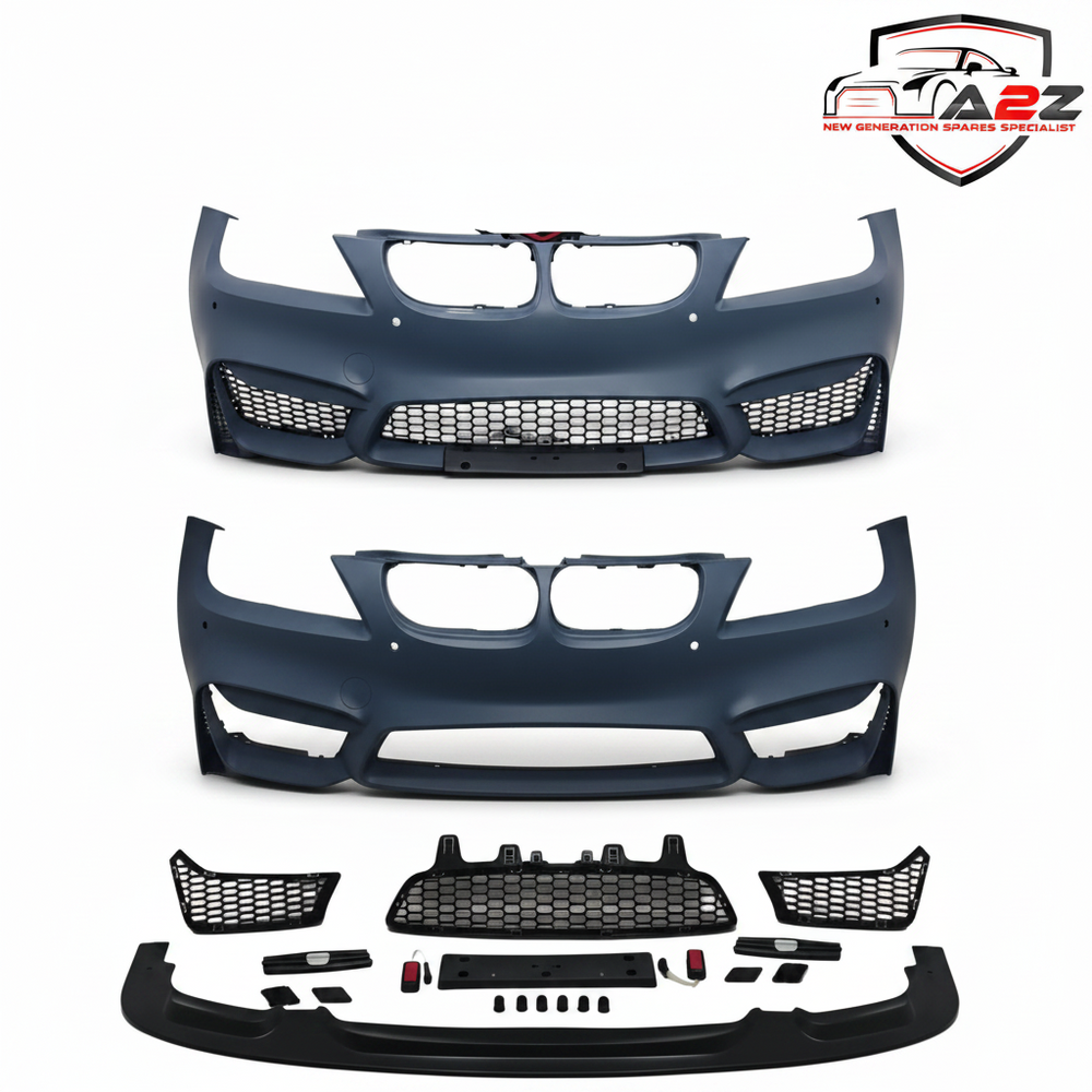 Front Bumper Body Kit Compatible with BMW 3 Series E90 Upgrade To BMW M4 Style (Shipping Cost Not Included)