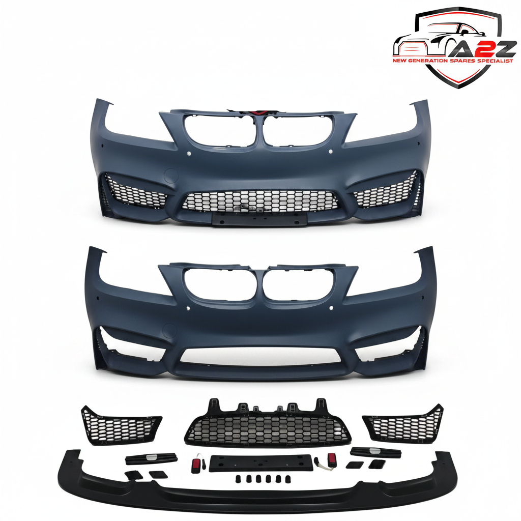 Front Bumper Body Kit Compatible with BMW 3 Series E90 Upgrade To BMW M4 Style (Shipping Cost Not Included)
