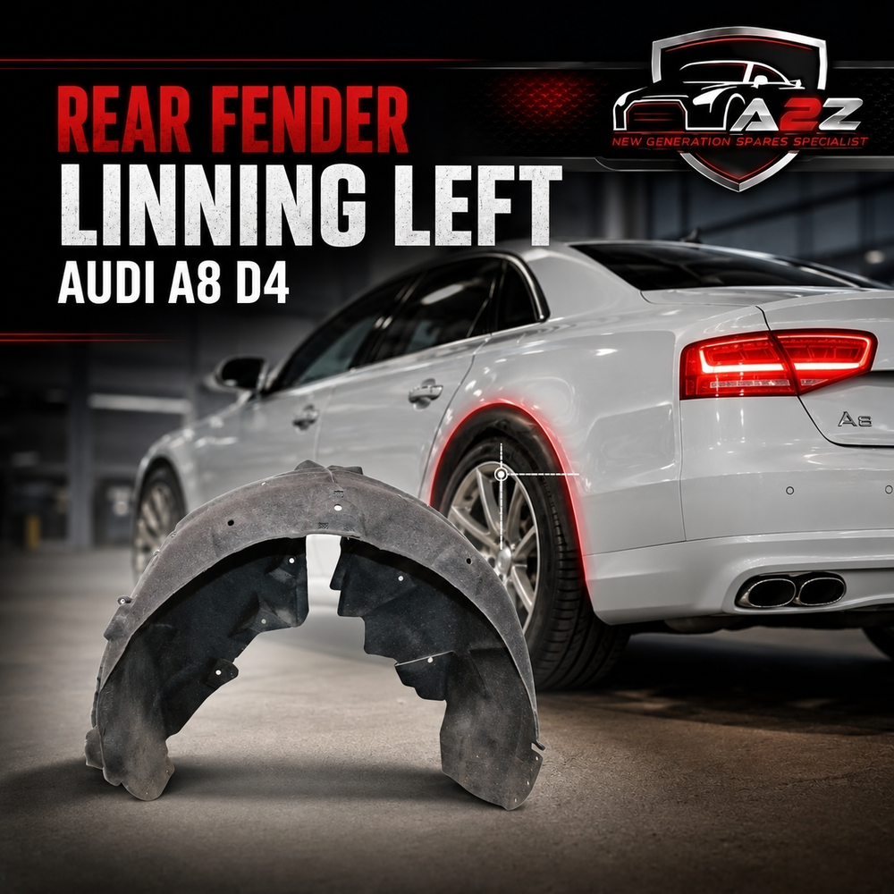 Rear Fender Linning Left 4H0810171D Compatible With Audi A8 D4