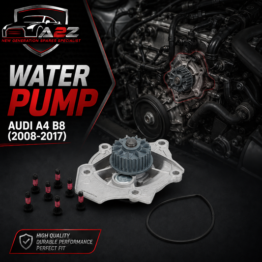 Water Pump WP6092 06H121005S Compatible With AUDI A4 B8 (8K2) | A4 / S4, A6 C7 (4G2, 4GC) | A6 / S6, Q3 (8UB, 8UG), Q5 (8RB), TT (8J3) (CONTINENTAL)