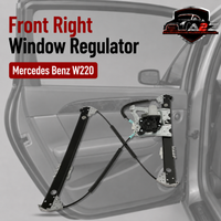 Front Right Window Regulator 2207200446 Compatible With Mercedes Benz W220