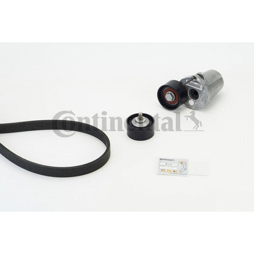 Multi Rib Belt Kit 6DPK1817K1 11282339110 Compatible With BMW 3 (E90), 3 Convertible (E93), 5 (E60), X1 (E84), X3 (E83)  (CONTINENTAL)
